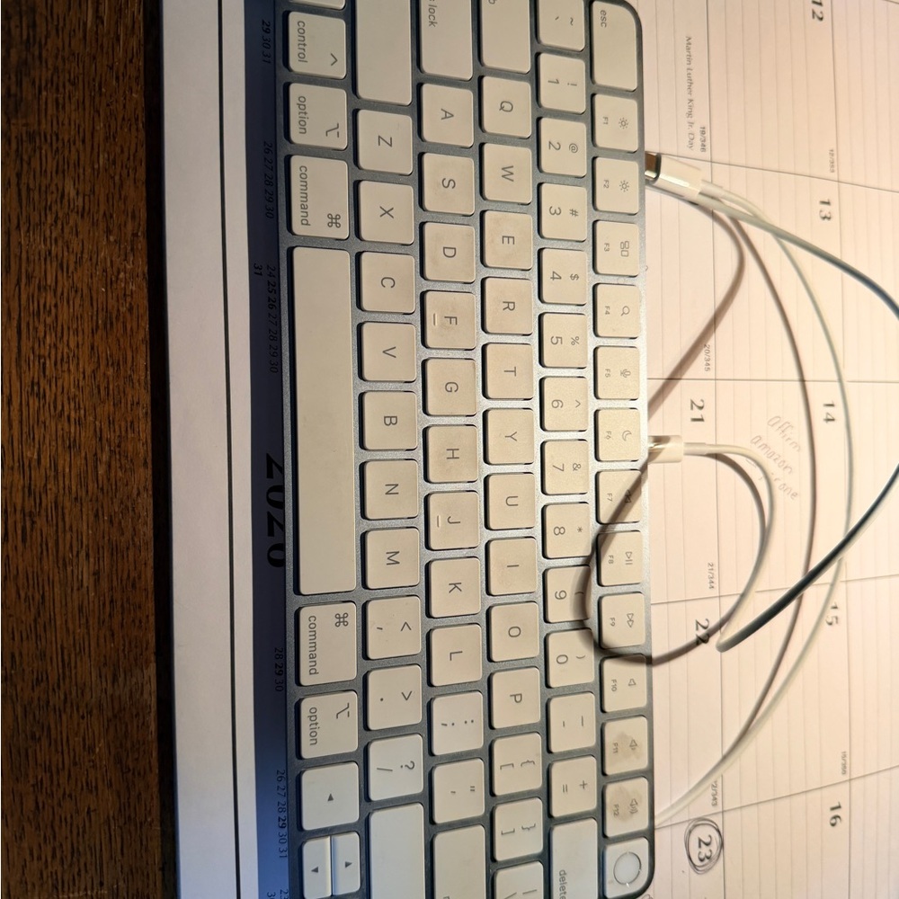 Apple White Wired Keyboard for Home Office